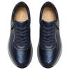 CLARKS WOMENS ZIP LACE TRAINER - NAVY MULTI